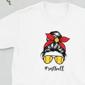 Softball, Softball Shirt, Short-Sleeve Unisex T-Shirt, Fastpitch Softball,