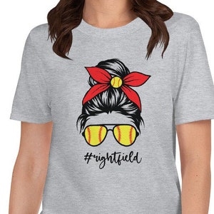 Right Field, Softball Player, Fastpitch Softball, Short-Sleeve Unisex T-Shirt