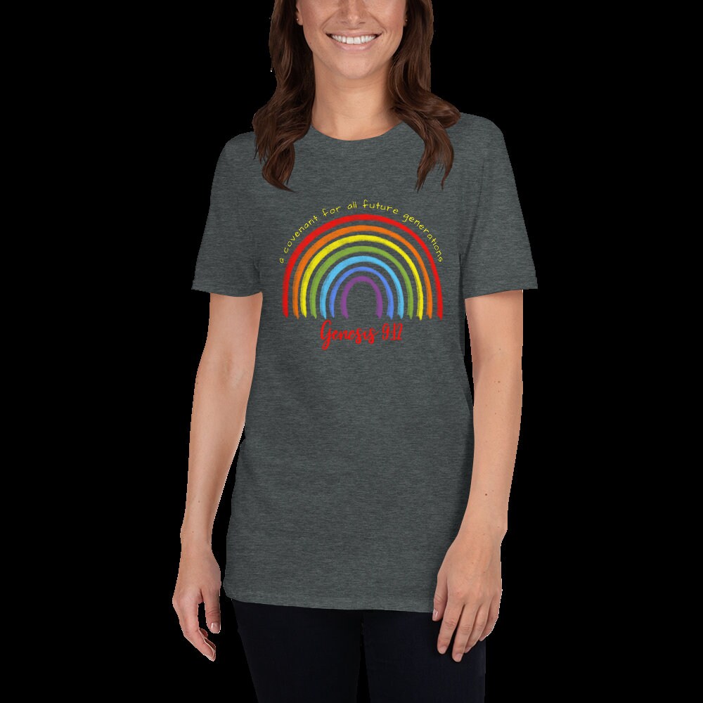 Rainbow Genesis 9:12 Short-sleeve Unisex T-shirt - Etsy