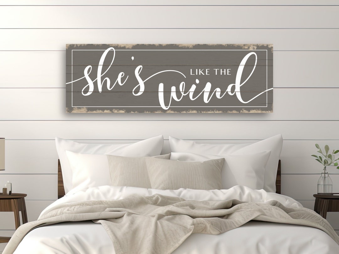 Master Bedroom Sign for Over Bed Romantic Farmhouse Rustic - Etsy