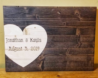 Wedding Guest Book sign