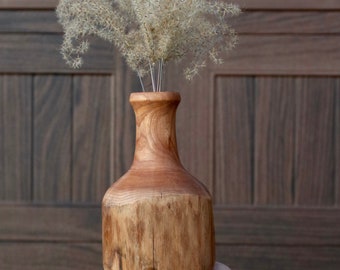 Weed vase-rustic elm