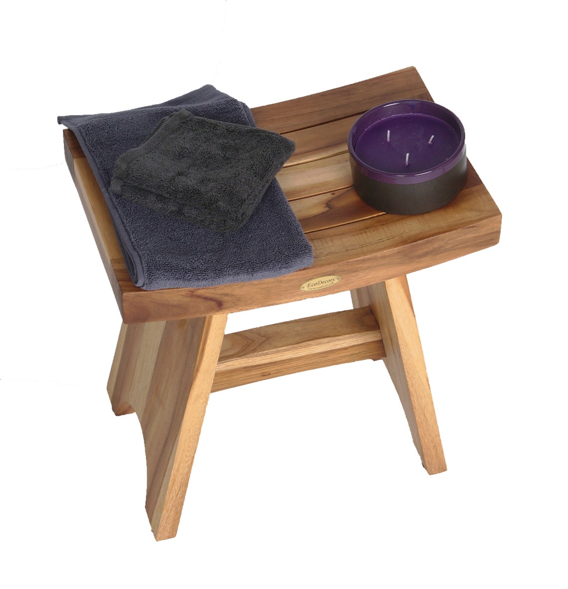 Ecodecors Serenity 18 Teak Wood Fully Assembled Shower Etsy