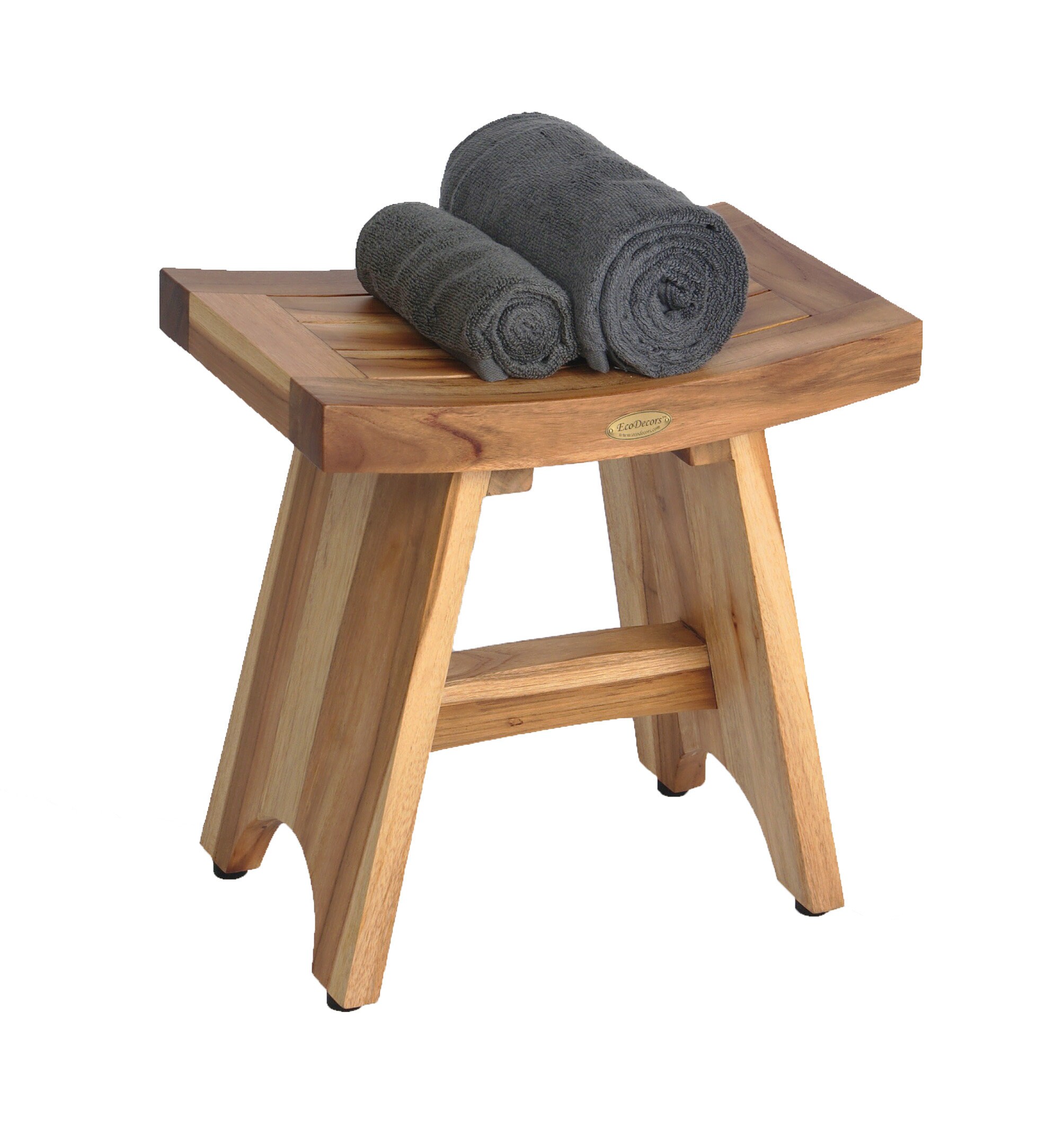 Ecodecors Serenity 18 Teak Wood Fully Assembled Shower Etsy