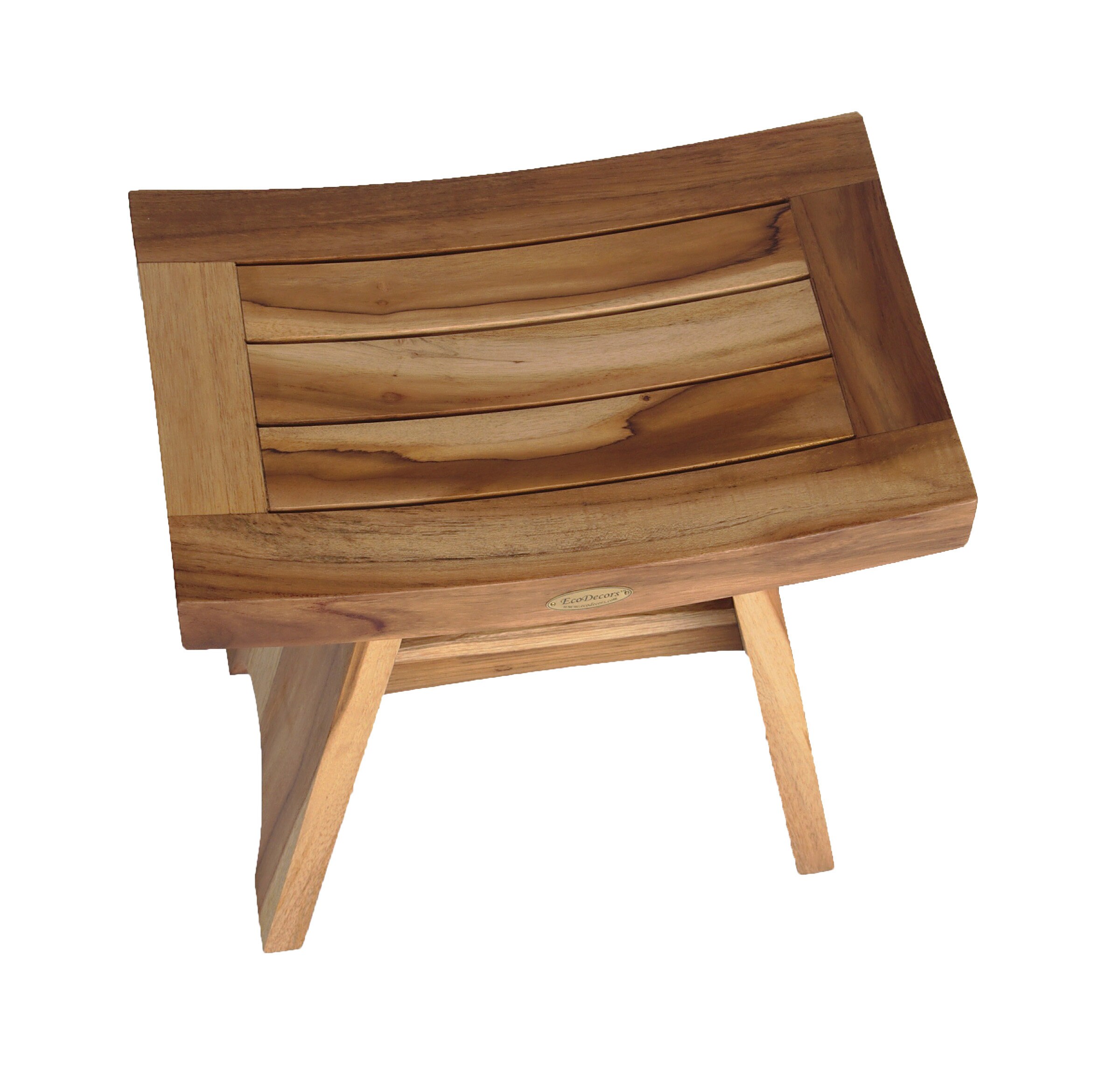 Ecodecors Serenity 18 Teak Wood Fully Assembled Shower Etsy