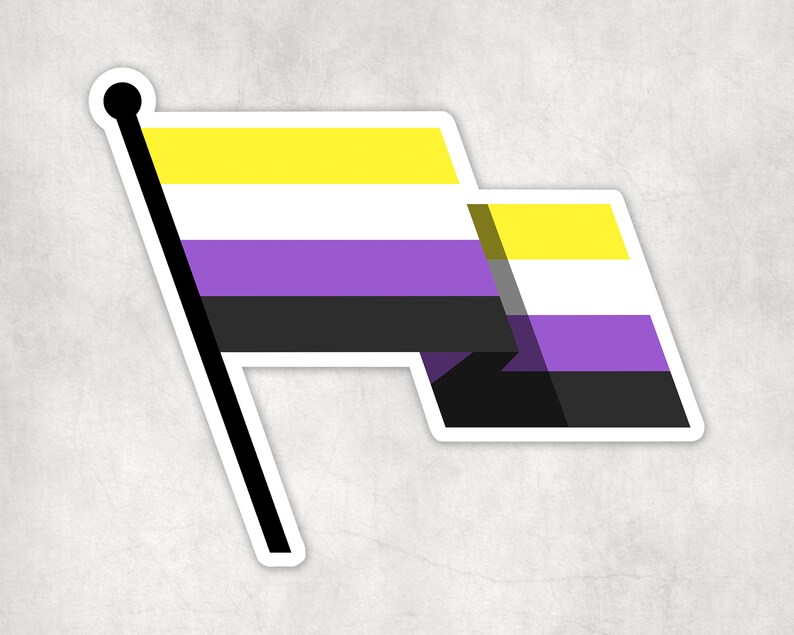 Pride Pack Non-Binary Pride Stickers