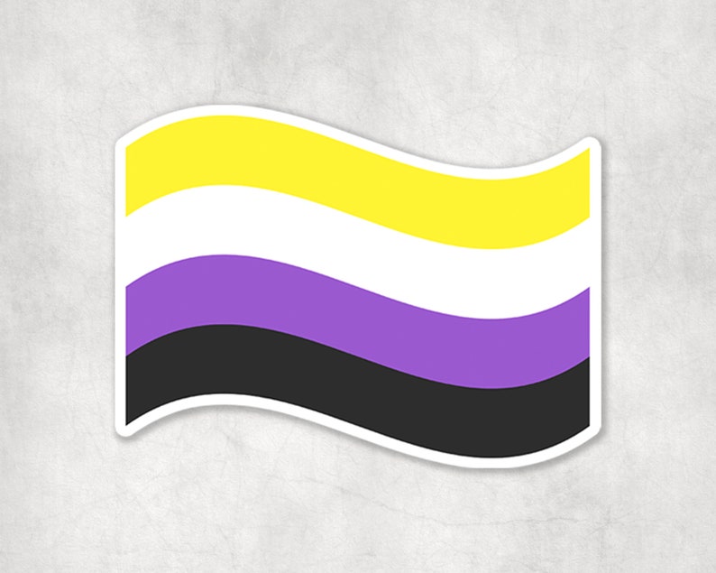 Pride Pack Non-Binary Pride Stickers