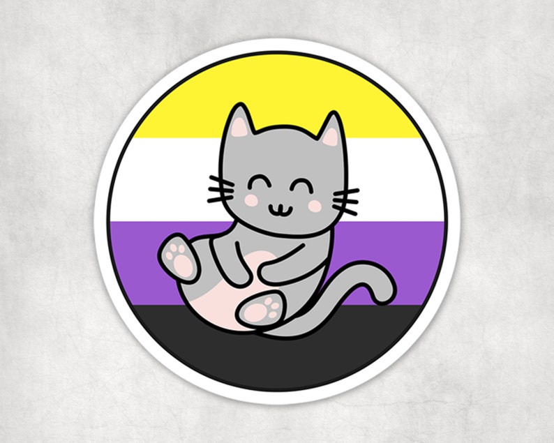 Pride Pack Non-Binary Pride Stickers