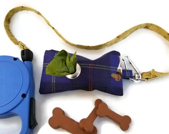 Poop bags holder, furniture for dogs, dog beagle, violet color, climbing clip, unique dog furniture, dog accessories, dog lover gift