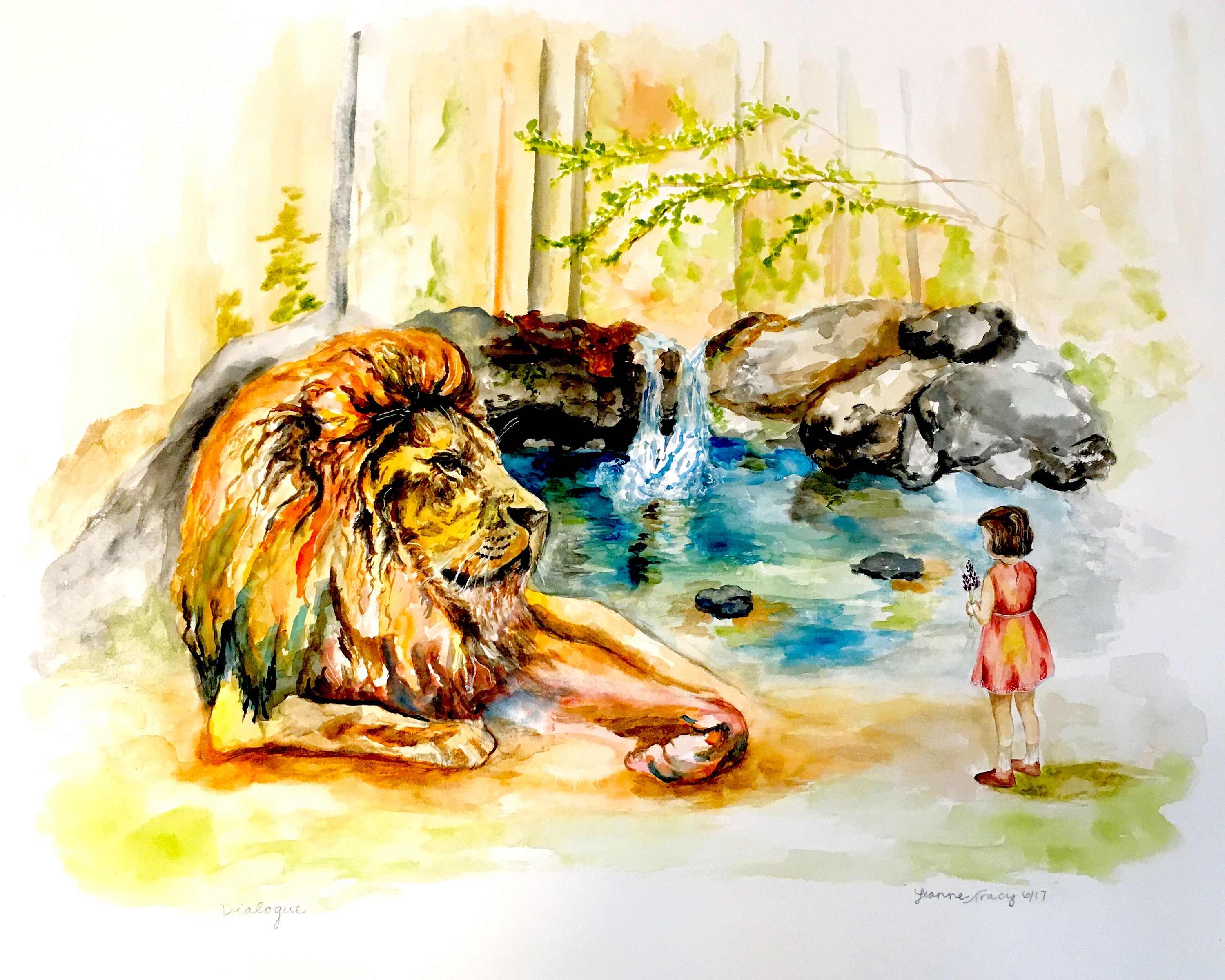 Narnia Aslan Printable Art C.S Lewis Lion Digital Print Art 