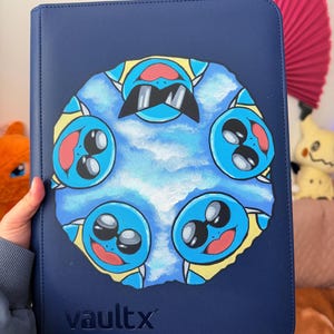 Painted Tcg Binder - Etsy