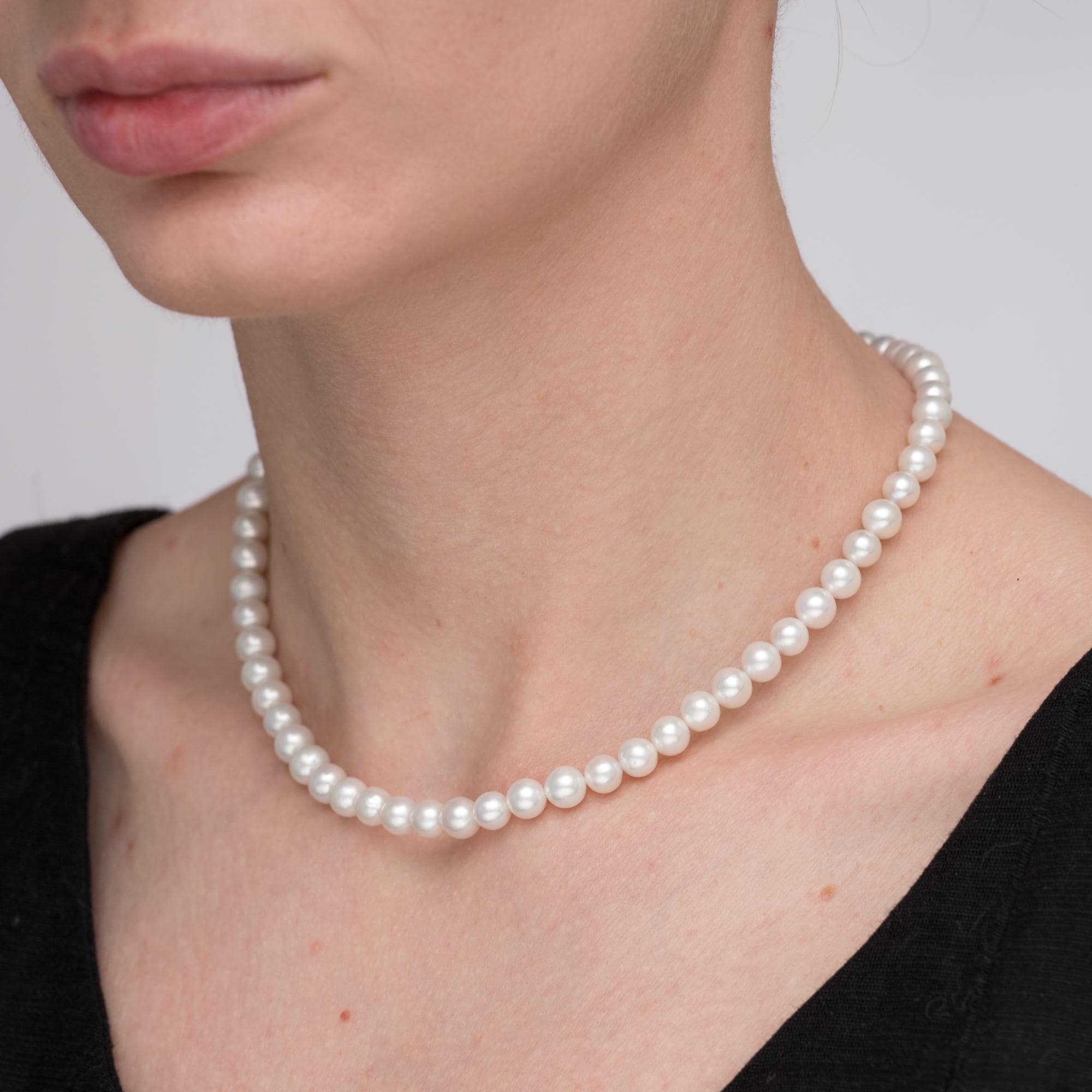 7mm pearl choker - Etsy 日本