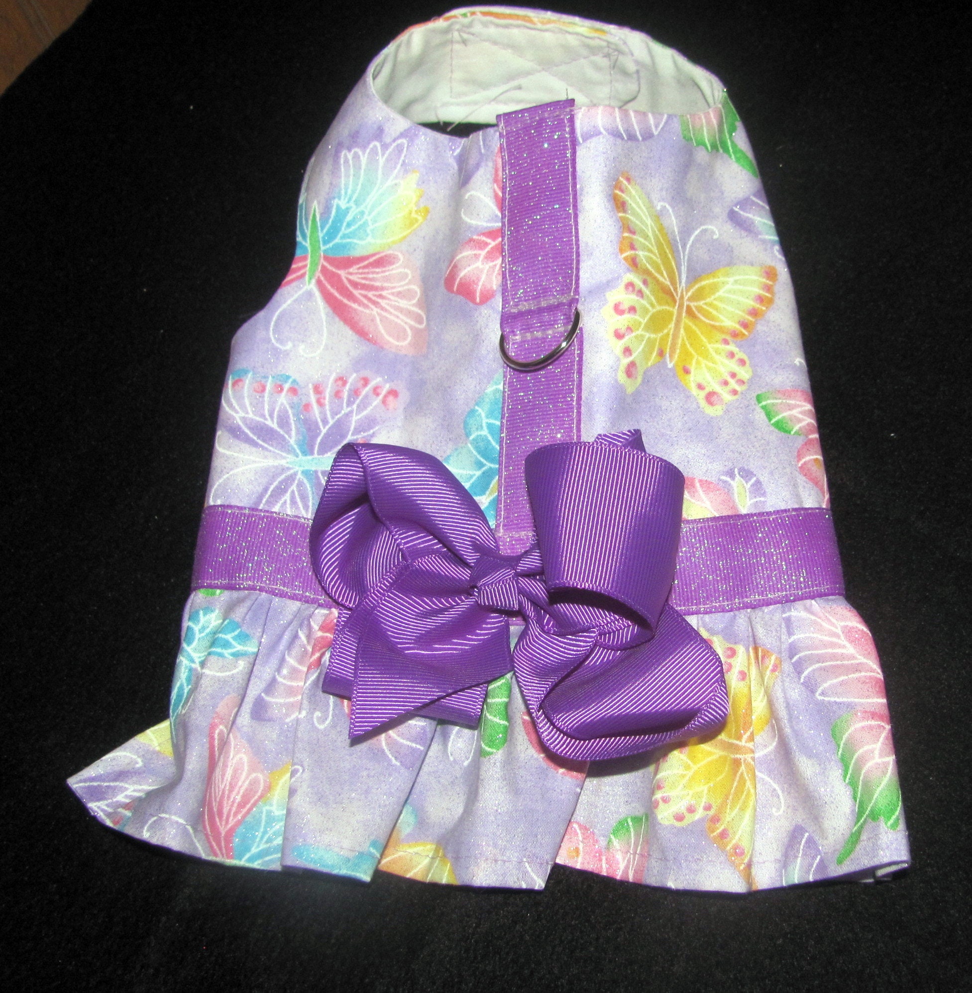 Small dog harness dress handmade original washable Etsy