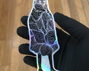 デザイナーゴーストホログラフィックステッカー