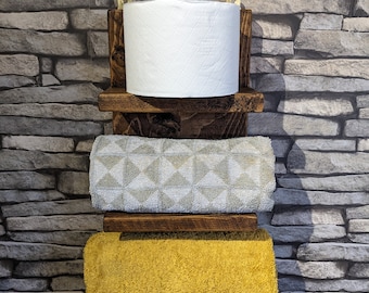 Rustic Shelving | Bathroom Storage Shelf | Kitchen Display | Reclaimed Wood