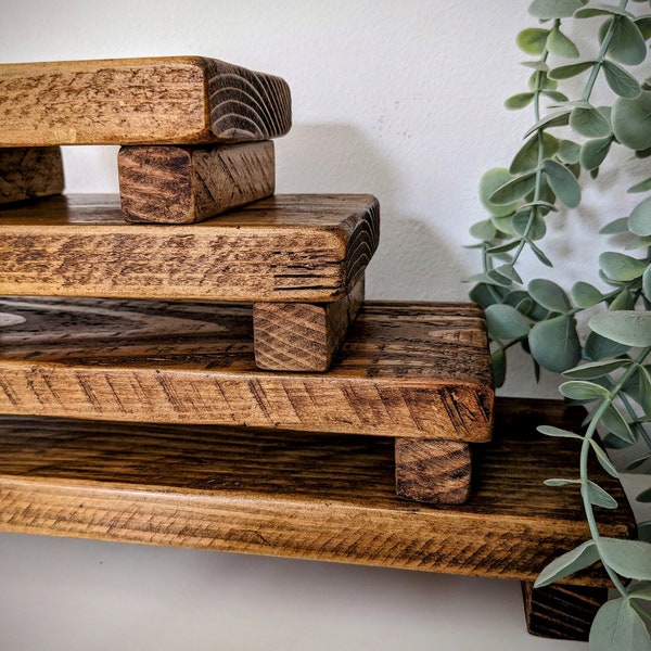 Oak Risers for Display - Etsy UK
