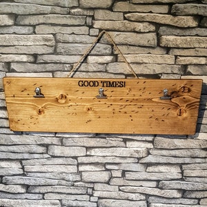Handmade Photo Holder Display - Easy Change Reclaimed Timber Picture Frame