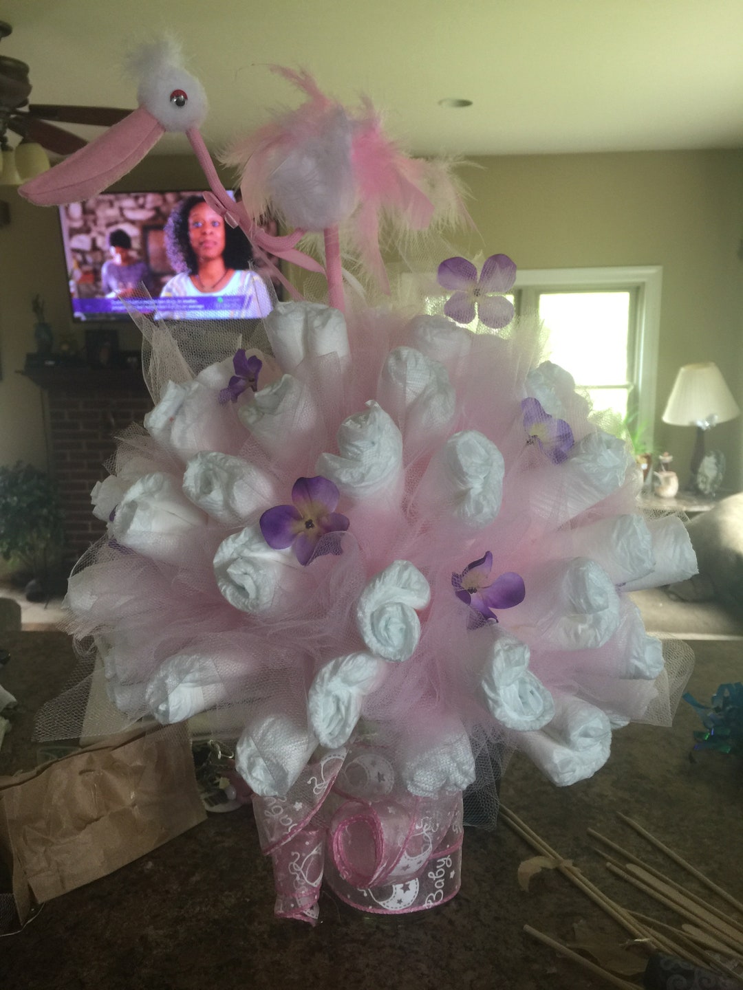 Diaper Bouquets Etsy