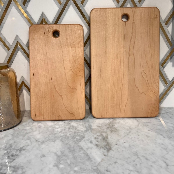Solid Maple Wood cutting boards