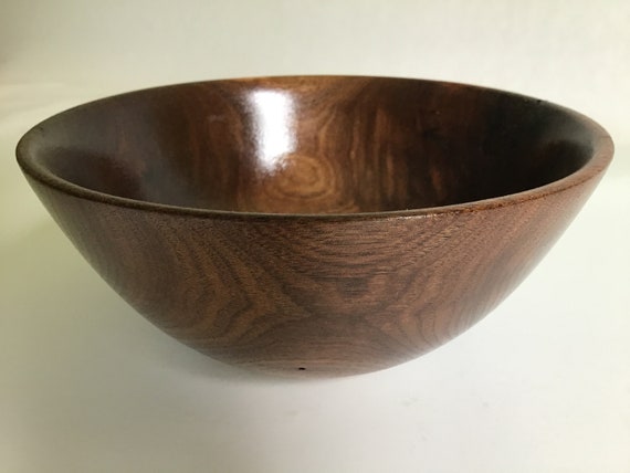 Walnut Fruit Bowl - Etsy