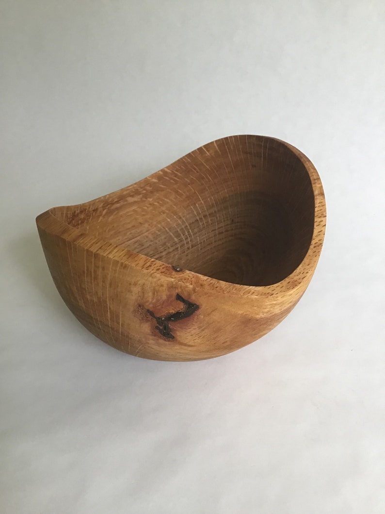CharlesLongWoods Live Edge Live Oak Bowl - Thumbnail 5