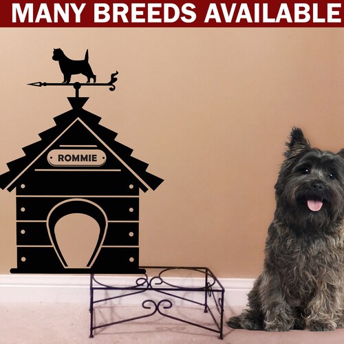 Personalized Dog House Wall Decal Custom Vinyl Art Stickers Etsy