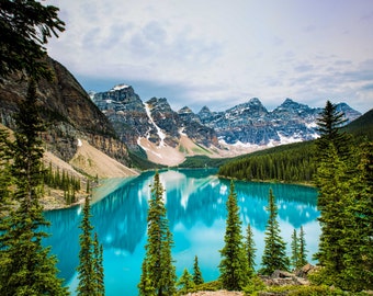 Moraine Lake Photography: Banff National Park Landscape Art