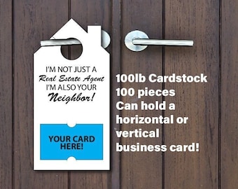 100 Real Estate Door Hangers