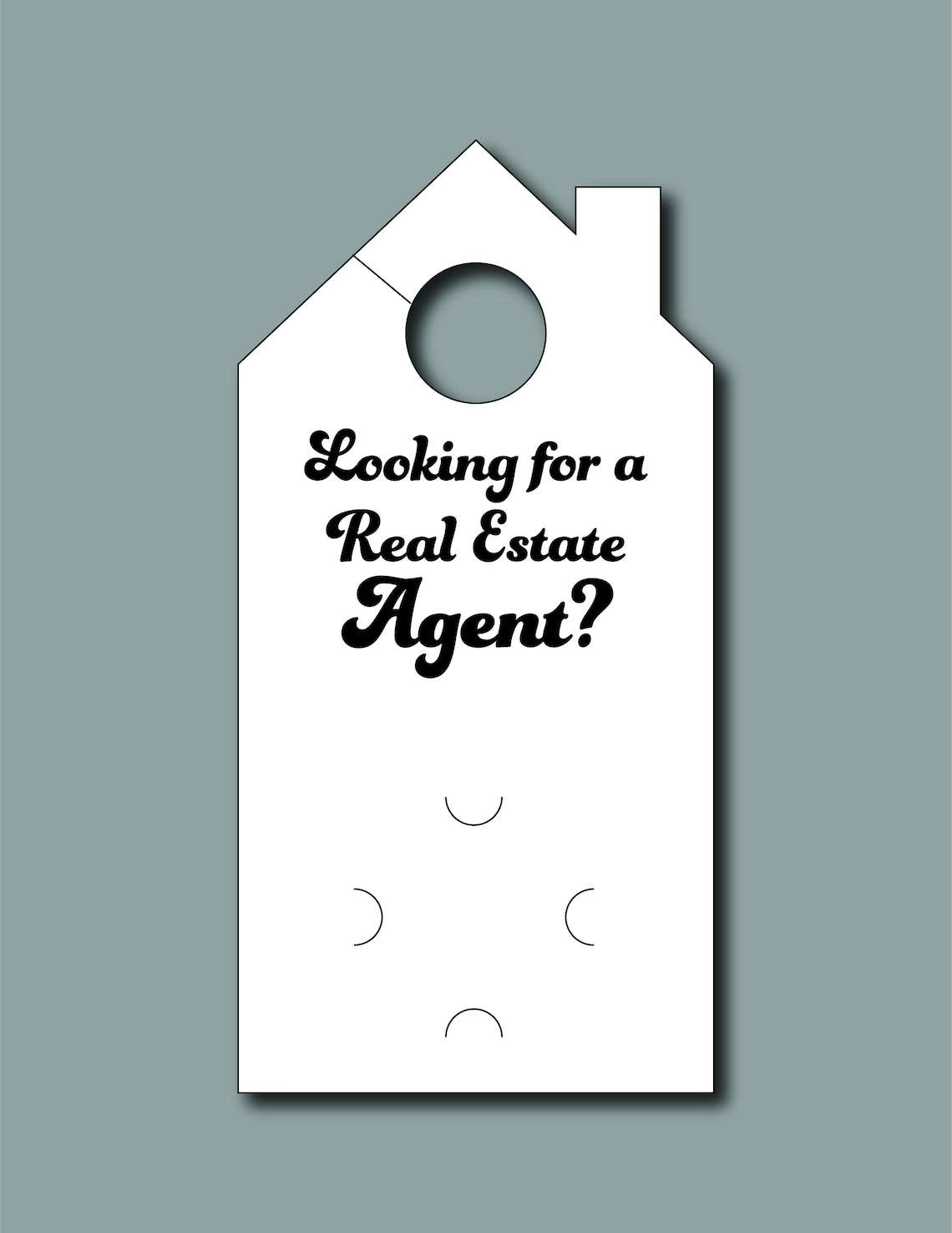 Real Estate Door Hangers | Etsy