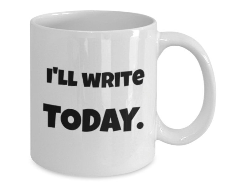 Inspiration for Procrastination Novelty Coffee Mug for Writers Wannabes, Best Seller, Authors