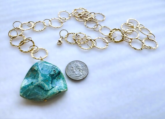 New 26" Adjustable Gold Solid Sterling  Lariat Ne… - image 9