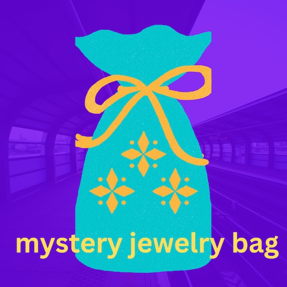 Vintage Jewelry Mystery Bag for Women, Jewelry Su… - image 1