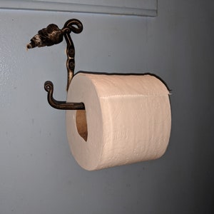 Wrought Iron Toilet Paper Holder