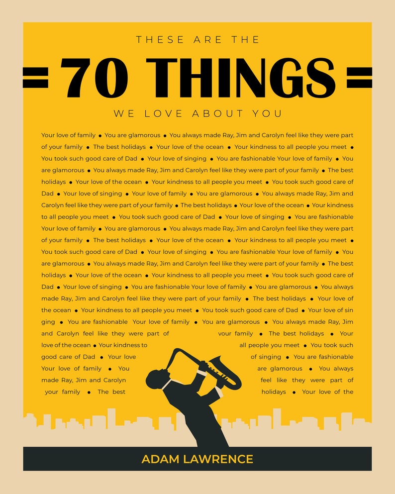 70 REASONS We Love You Gründe warum ich dich liebe | Etsy