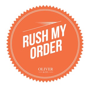Add on - Rush My Order, Need It ASAP, Same day Digital, Quick Turnaround; 12-24 hour turnaround; Get it FAST! Ready in less than 24hrs.