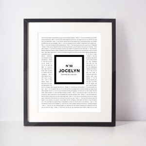 50 THINGS We Love About You; 50th birthday gift for her; Sister 50th; Wife's 50th Birthday; 50th Birthday; Mom's 50 Birthday; Gift for woman