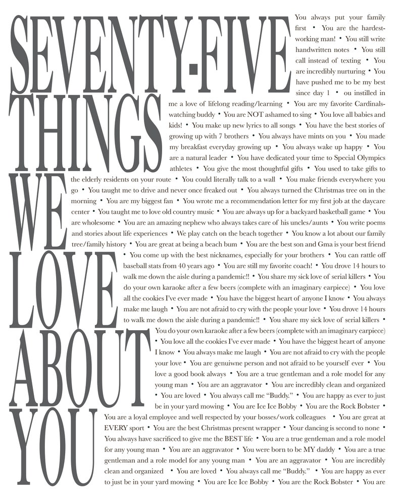 75 (number) visual data 7