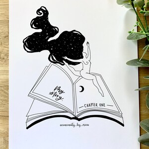 Write My Own Story 8x10 Print