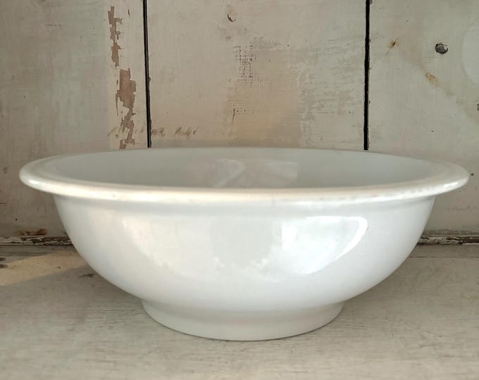 Ironstone Bowl - Etsy
