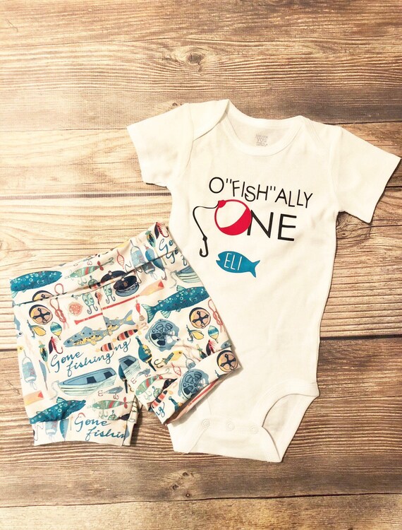 Ofishally ONE shorts Fisherman Theme 