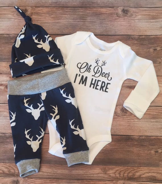 oh deer im here newborn outfit