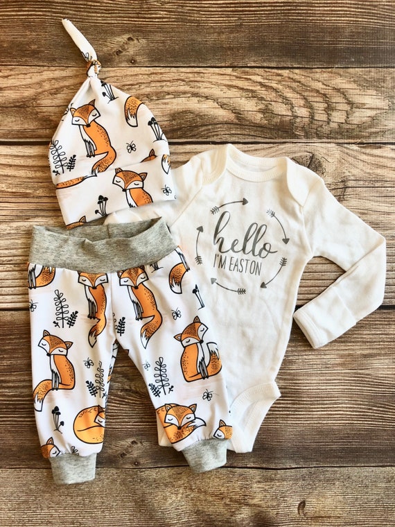 baby boy fox outfit