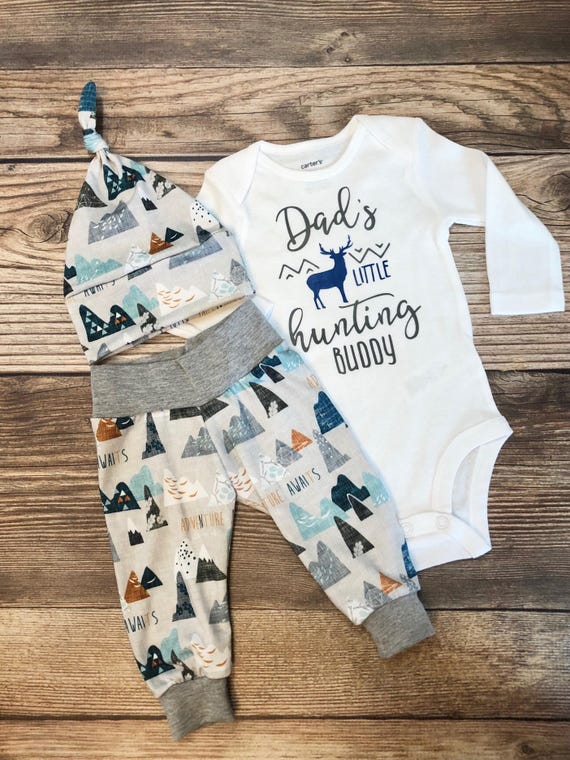 baby boy hunting outfit