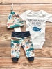 Ofishally Here Newborn outfit, Fishing, Hunting, Baby Fishing Outfit, Coming Home Outfit, Going Home Outfit, Baby fisherman 