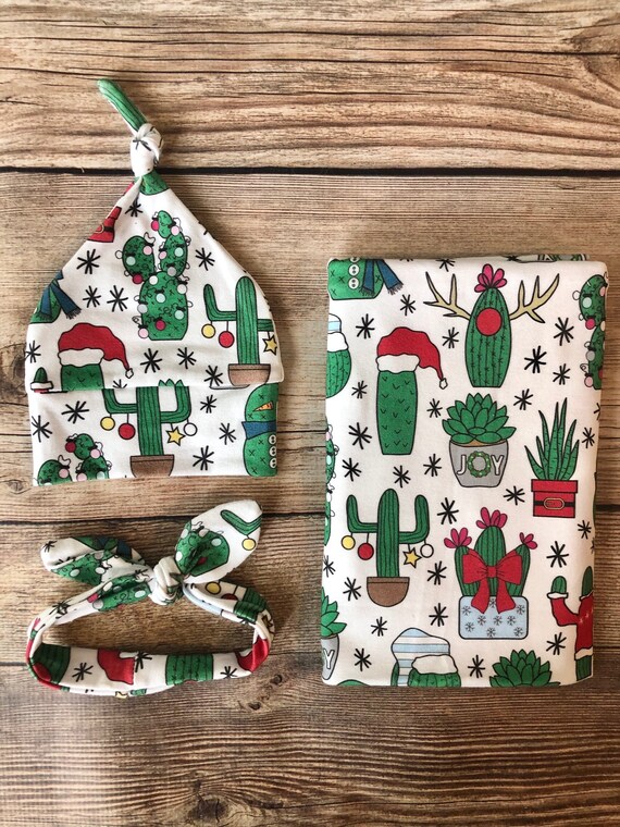 christmas swaddle set