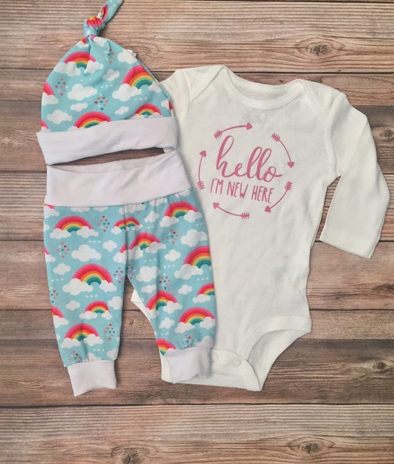 newborn rainbow outfit