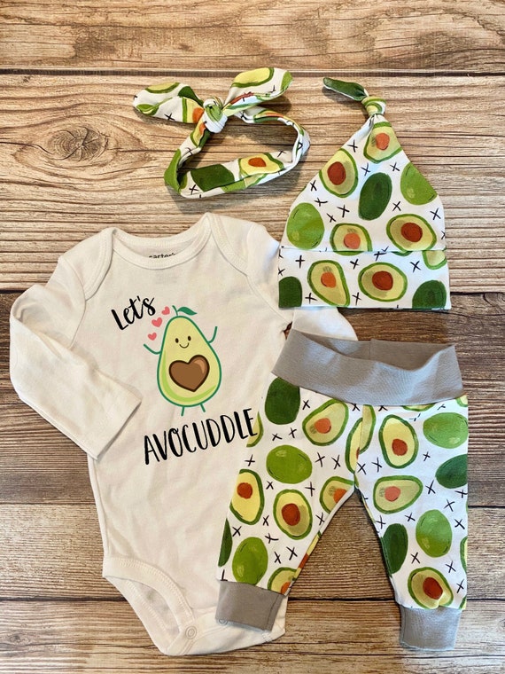 avocado baby outfit