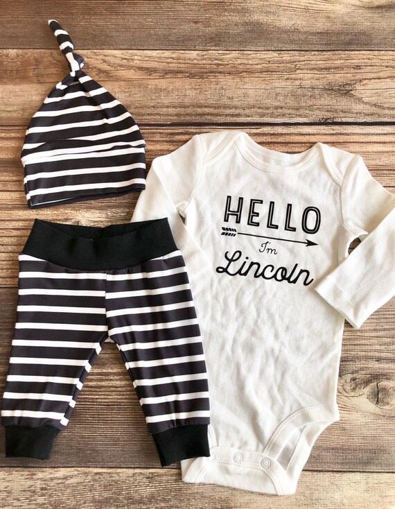 going home baby outfit boy