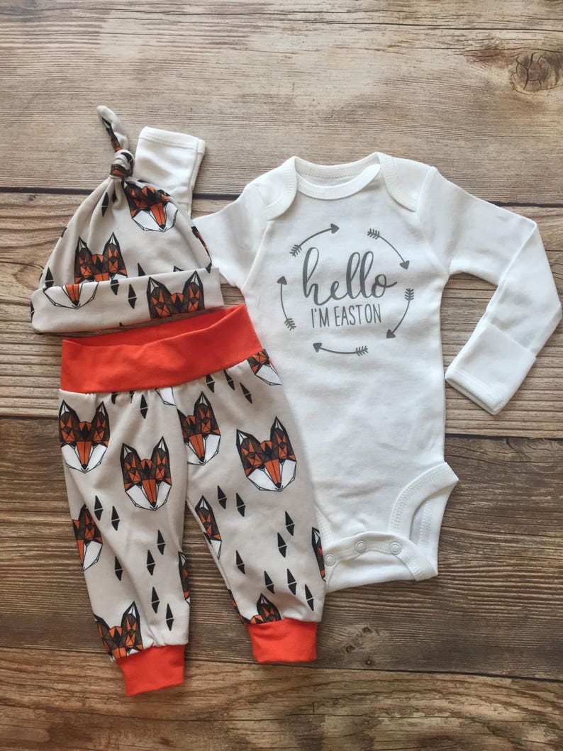 baby boy fox outfit