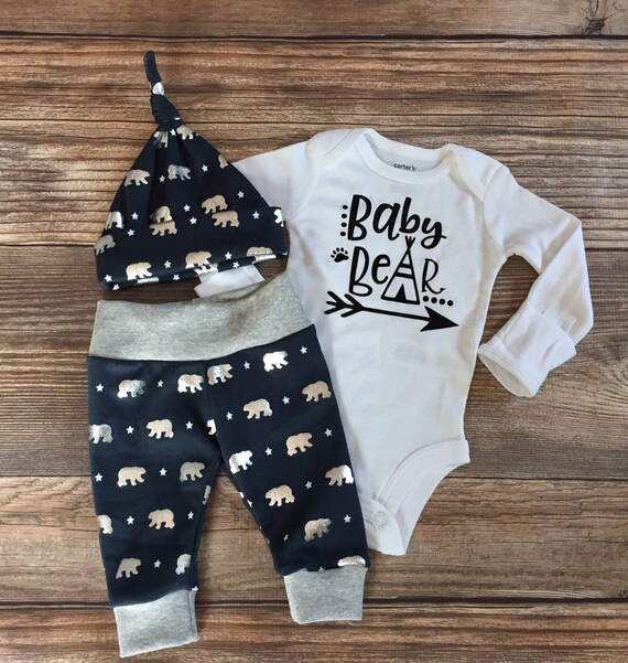 baby bear coming home outfit